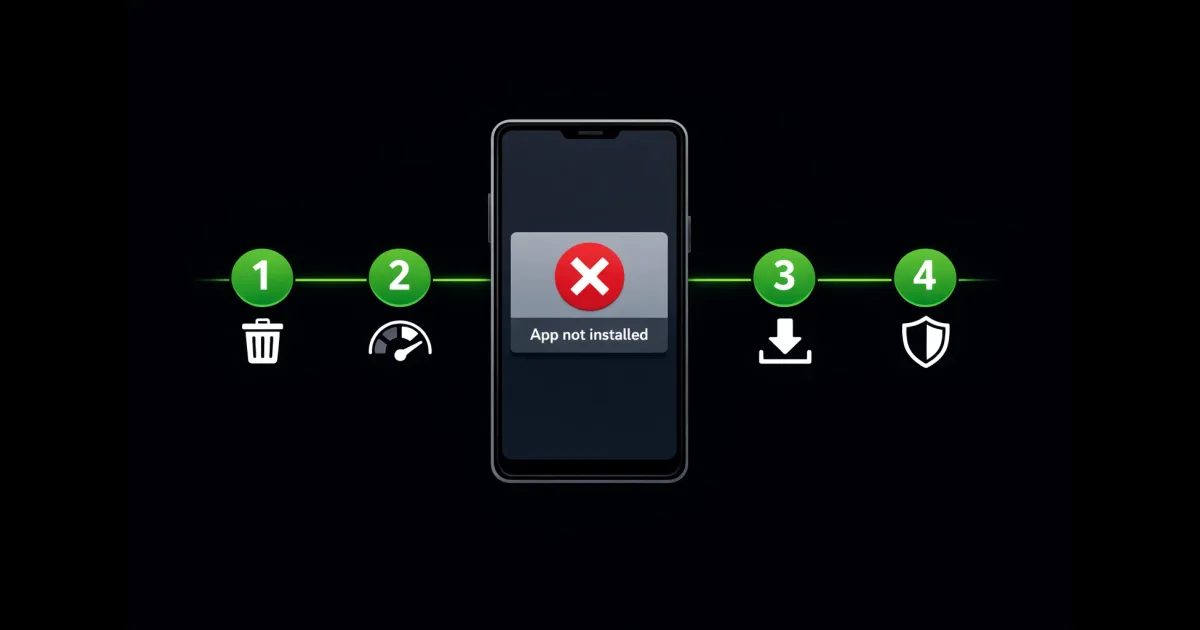 Fixing the K1 Game app not installed error on an Android phone